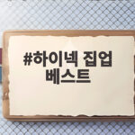 하이넥 집업 베스트