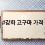 강화 고구마 가격