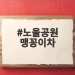 노을공원 맹꽁이차