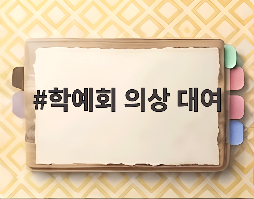 학예회 의상 대여