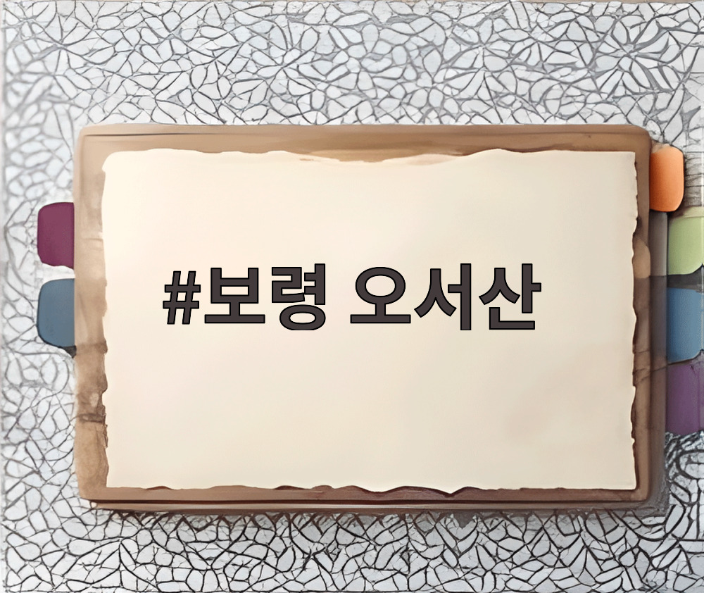 보령 오서산