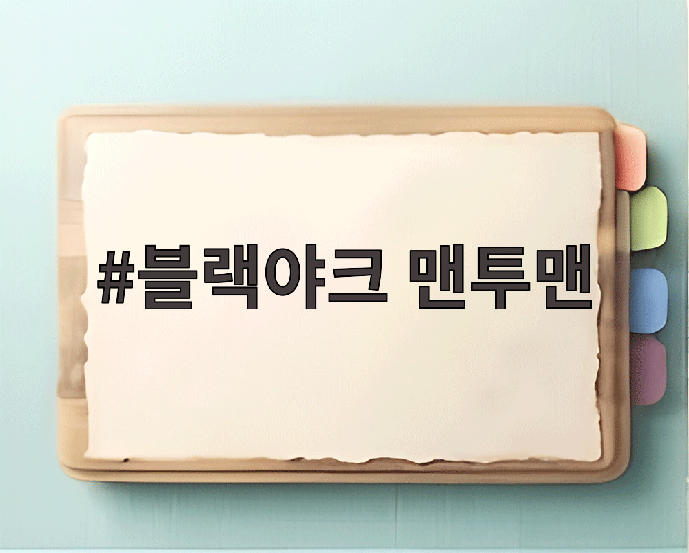 블랙야크 맨투맨