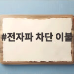 전자파 차단 이불