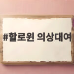 할로윈 의상대여 올해는 옷장 걱정 없이 친구들과 코스튬 즐기기 할로윈 의상대여