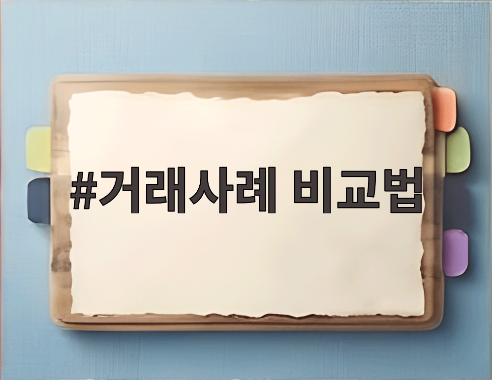 거래사례 비교법