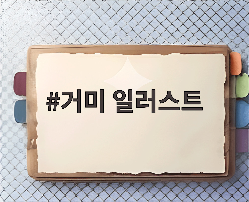거미 일러스트