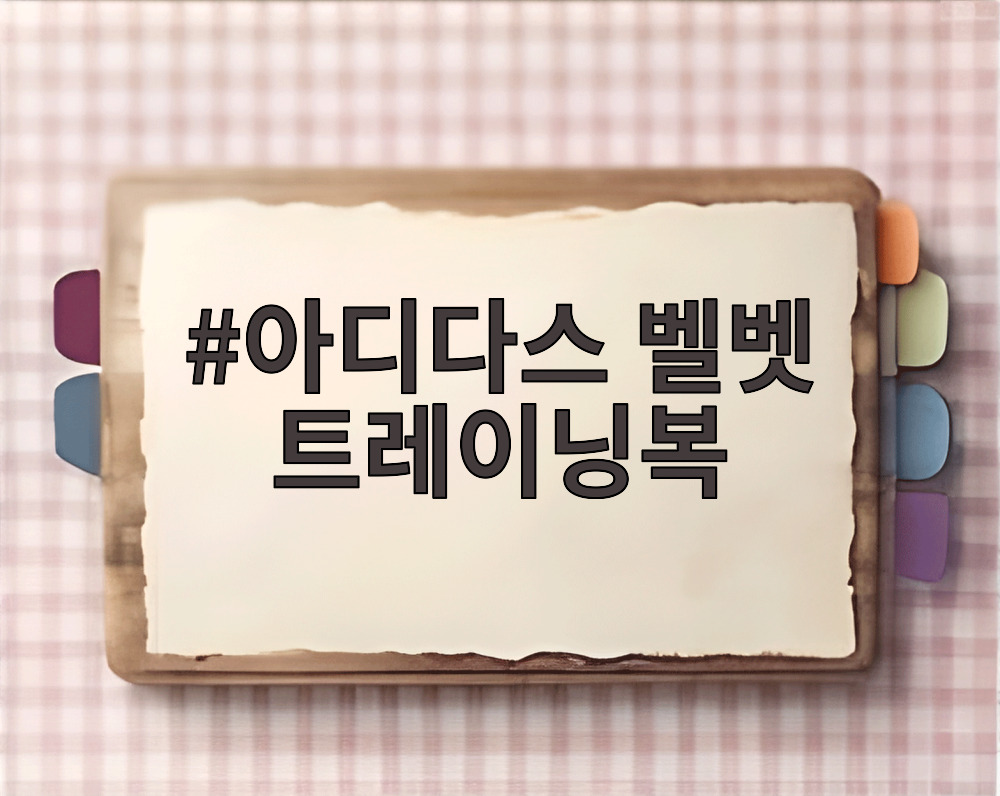 아디다스 벨벳 트레이닝복