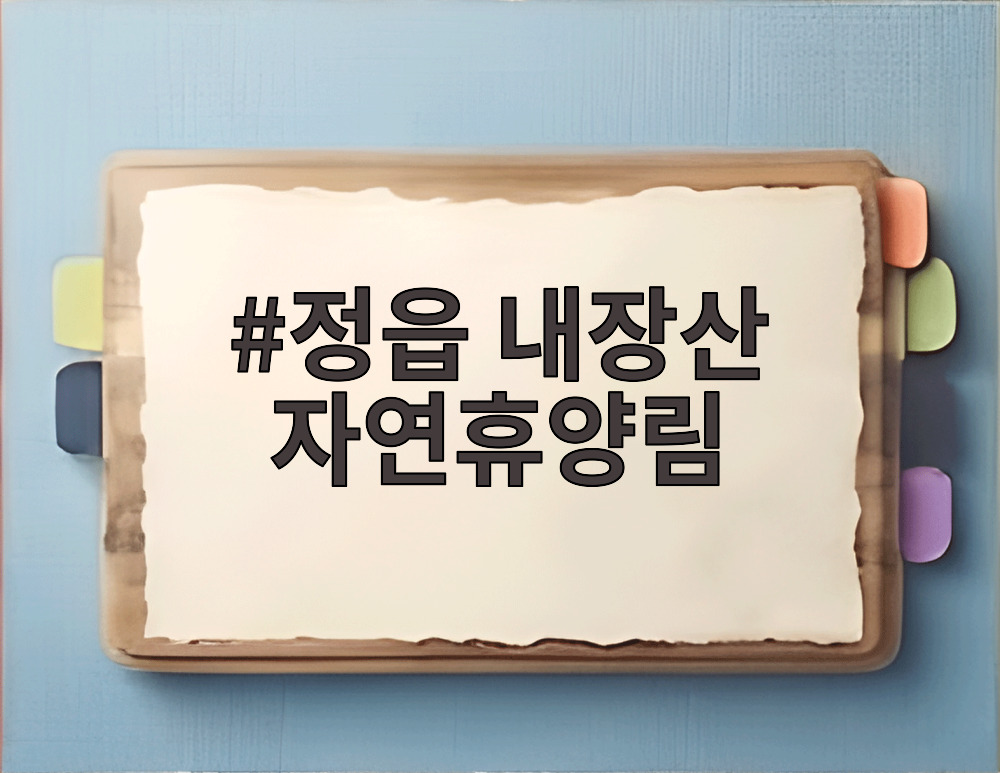 정읍 내장산 자연휴양림