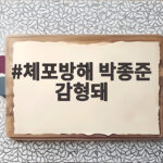 체포방해 박종준 감형돼