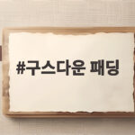 구스다운 패딩